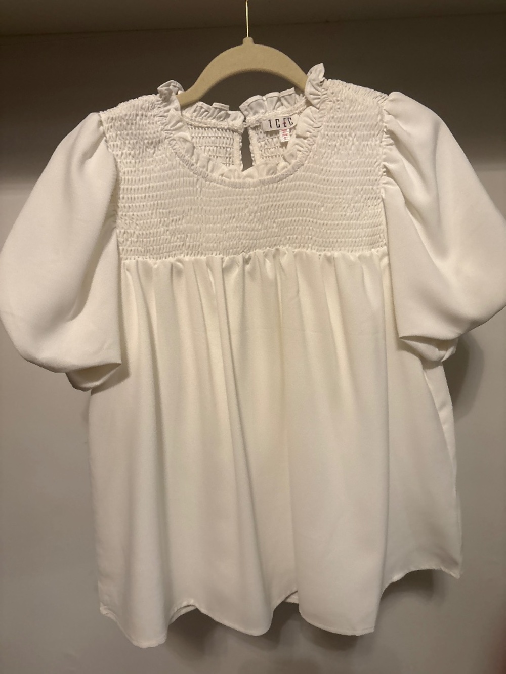 TCEC WHITE TOP SIZESMALL